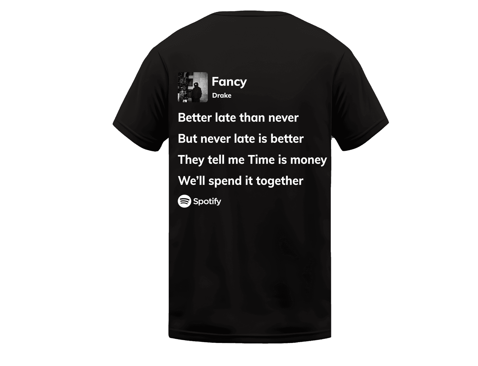 KIKO WEAR Fancy Drake Black T-shirt